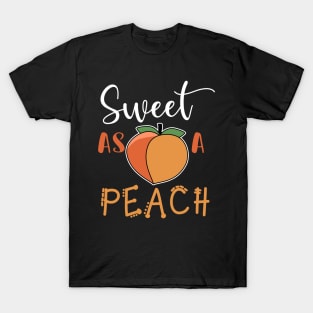 Peach Quote Funny T-Shirt